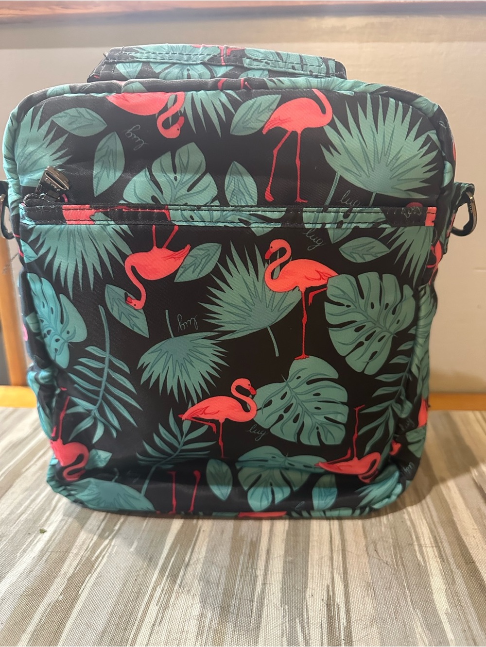 Lug Ranger Crossbody Bag in Flamingo Print - Picture 2 of 4